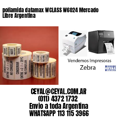 poliamida datamax WCLASS W6024 Mercado Libre Argentina