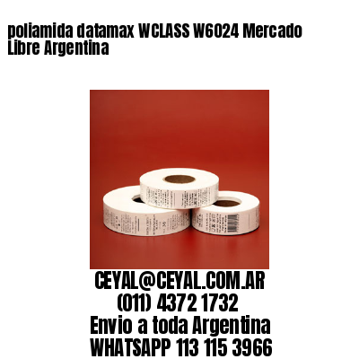 poliamida datamax WCLASS W6024 Mercado Libre Argentina	