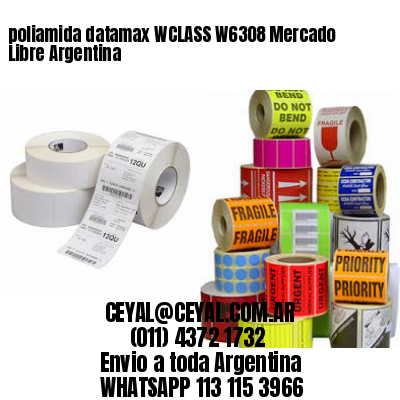 poliamida datamax WCLASS W6308 Mercado Libre Argentina