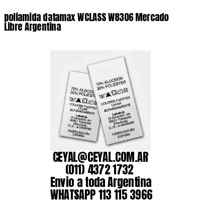 poliamida datamax WCLASS W8306 Mercado Libre Argentina	