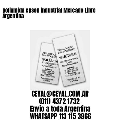 poliamida epson industrial Mercado Libre Argentina	