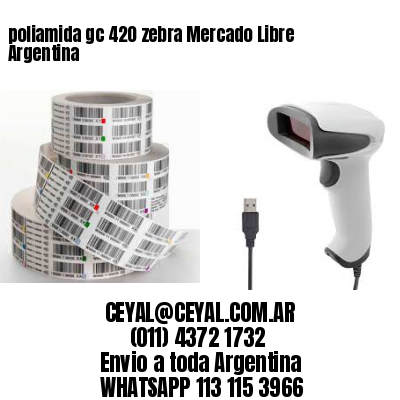 poliamida gc 420 zebra Mercado Libre Argentina