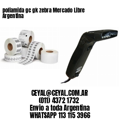 poliamida gc gk zebra Mercado Libre Argentina