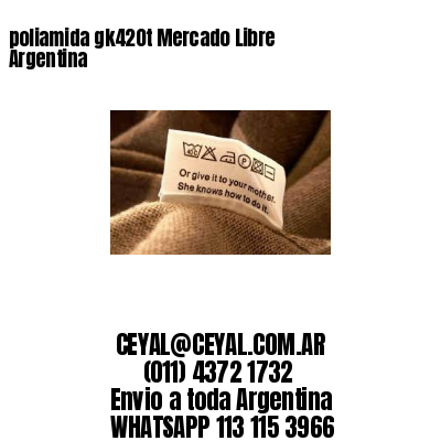 poliamida gk420t Mercado Libre Argentina