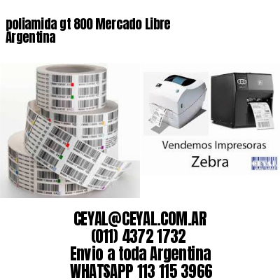 poliamida gt 800 Mercado Libre Argentina
