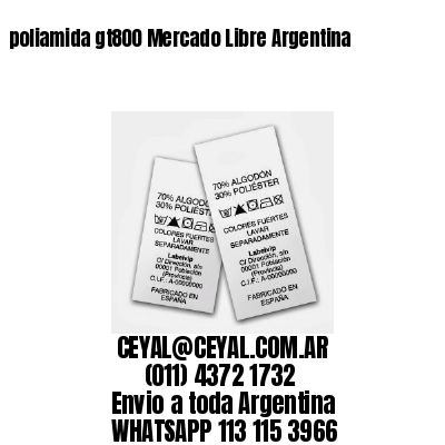 poliamida gt800 Mercado Libre Argentina