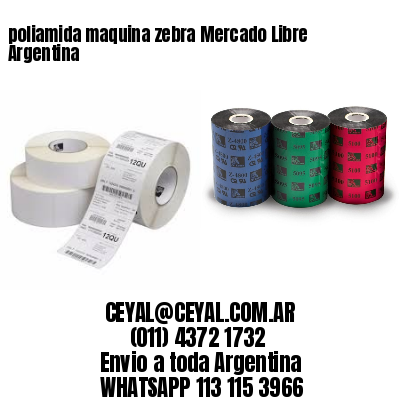 poliamida maquina zebra Mercado Libre Argentina