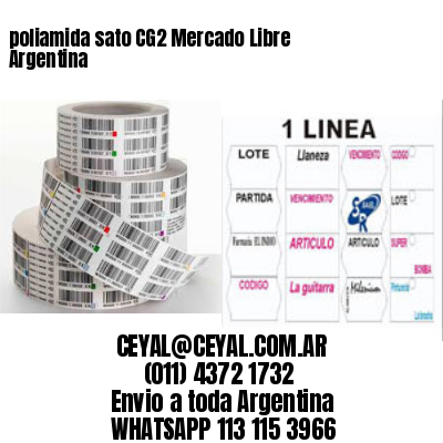 poliamida sato CG2 Mercado Libre Argentina