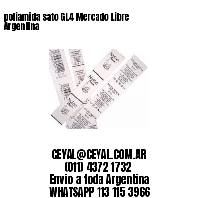poliamida sato GL4 Mercado Libre Argentina	