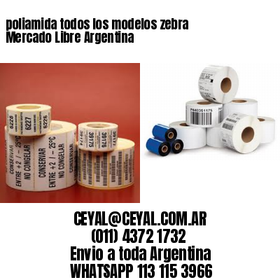 poliamida todos los modelos zebra Mercado Libre Argentina