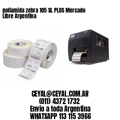 poliamida zebra 105 SL PLUS Mercado Libre Argentina