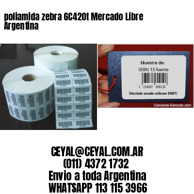 poliamida zebra GC420t Mercado Libre Argentina
