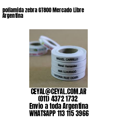 poliamida zebra GT800 Mercado Libre Argentina	