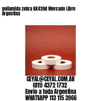 poliamida zebra GX420d Mercado Libre Argentina	