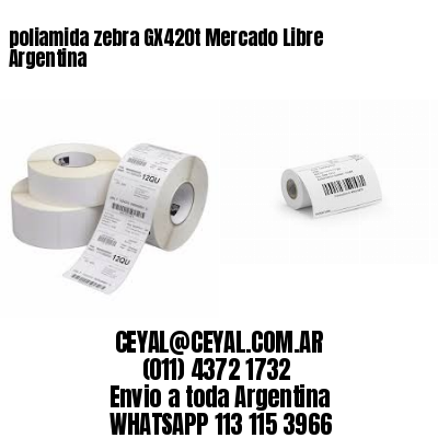 poliamida zebra GX420t Mercado Libre Argentina