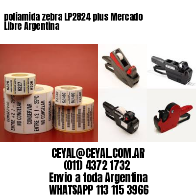 poliamida zebra LP2824 plus Mercado Libre Argentina