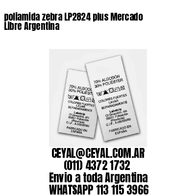 poliamida zebra LP2824 plus Mercado Libre Argentina	