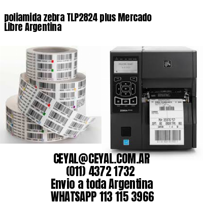 poliamida zebra TLP2824 plus Mercado Libre Argentina