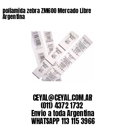 poliamida zebra ZM600 Mercado Libre Argentina	