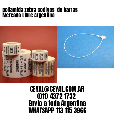 poliamida zebra codigos  de barras Mercado Libre Argentina