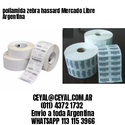 poliamida zebra hassard Mercado Libre Argentina
