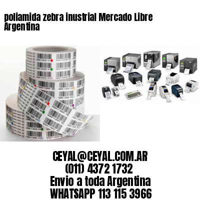 poliamida zebra inustrial Mercado Libre Argentina