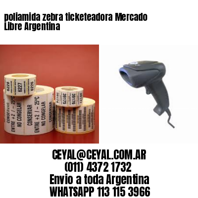 poliamida zebra ticketeadora Mercado Libre Argentina
