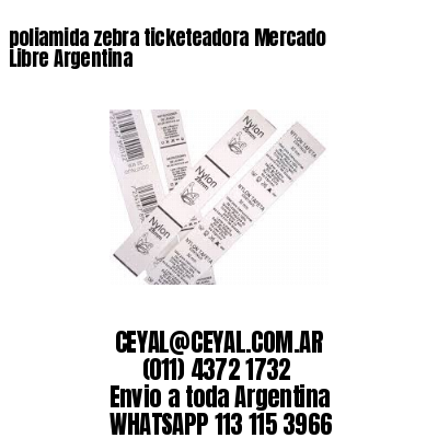 poliamida zebra ticketeadora Mercado Libre Argentina	