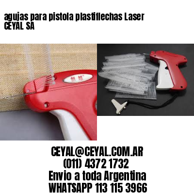 agujas para pistola plastiflechas Laser CEYAL SA
