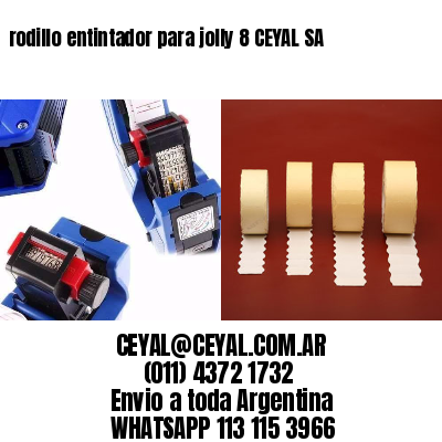 rodillo entintador para jolly 8 CEYAL SA