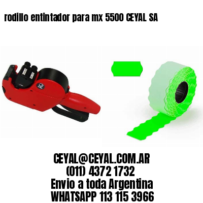 rodillo entintador para mx 5500 CEYAL SA