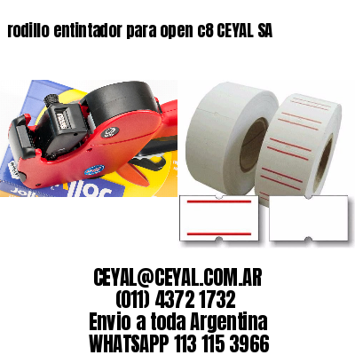 rodillo entintador para open c8 CEYAL SA