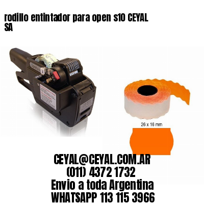 rodillo entintador para open s10 CEYAL SA