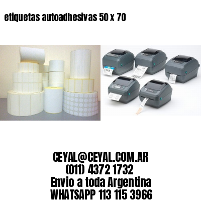 etiquetas autoadhesivas 50 x 70