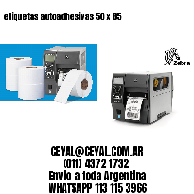 etiquetas autoadhesivas 50 x 85
