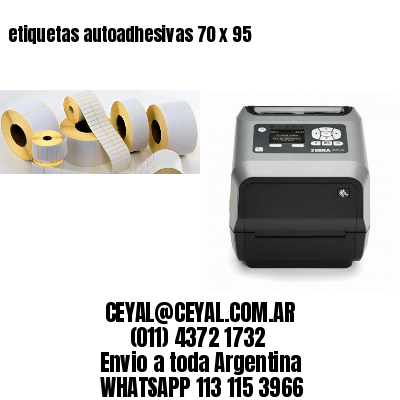 etiquetas autoadhesivas 70 x 95