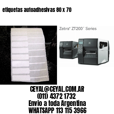 etiquetas autoadhesivas 80 x 70