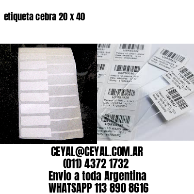 etiqueta cebra 20 x 40