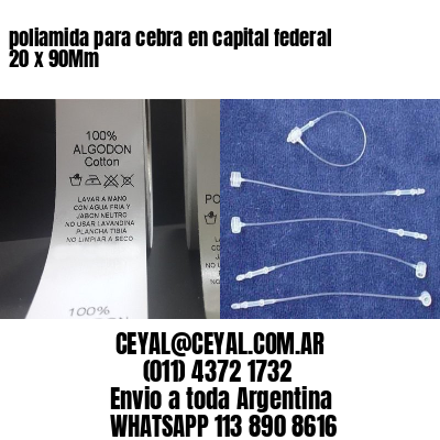 poliamida para cebra en capital federal 20 x 90Mm