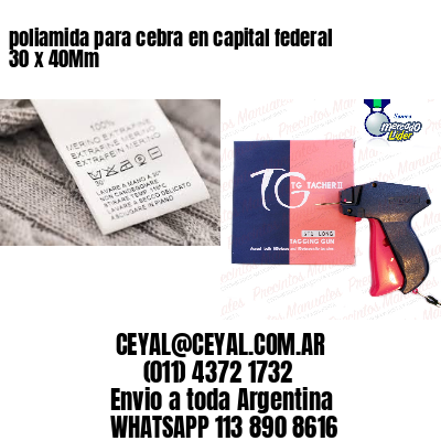 poliamida para cebra en capital federal 30 x 40Mm