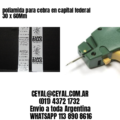 poliamida para cebra en capital federal 30 x 60Mm