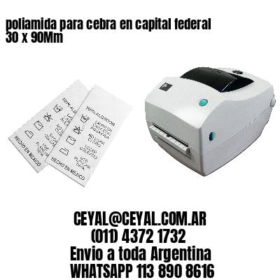 poliamida para cebra en capital federal 30 x 90Mm