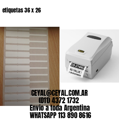 etiquetas 36 x 26