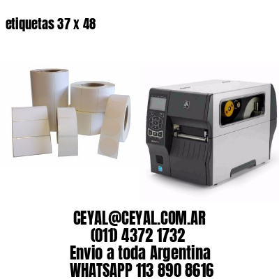 etiquetas 37 x 48