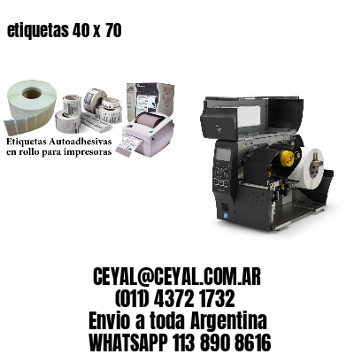 etiquetas 40 x 70