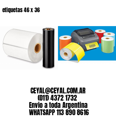 etiquetas 46 x 36