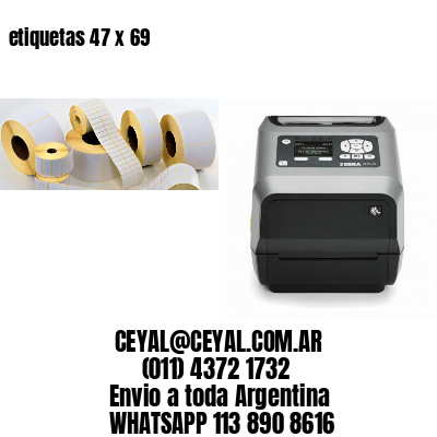 etiquetas 47 x 69