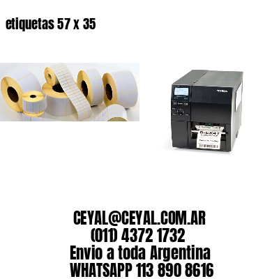 etiquetas 57 x 35