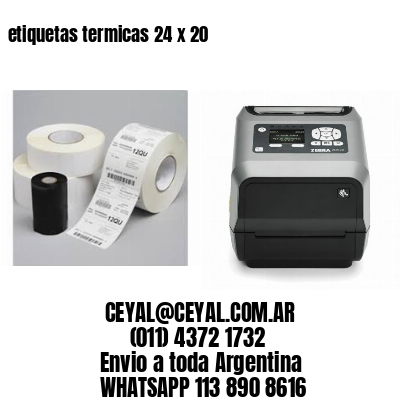 etiquetas termicas 24 x 20