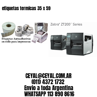 etiquetas termicas 35 x 59